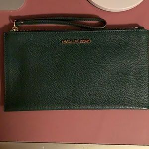 Michael Kors Green Pouch